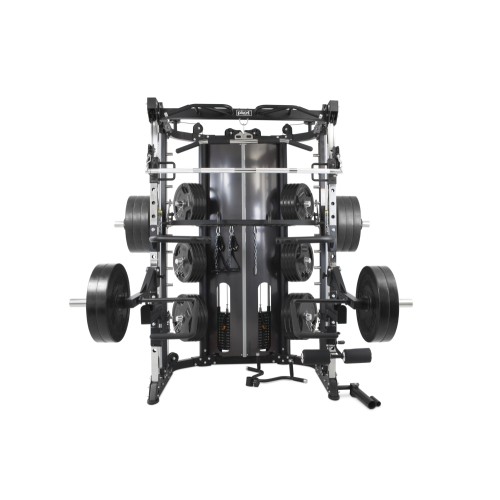 Funkcjonalna maszyna Smitha Pivot Fitness FSM-400 czarna - pełne opcje