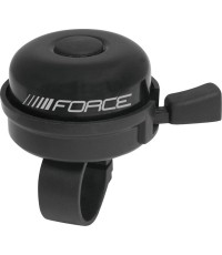 Dzwonek rowerowy FORCE Classic, czarny