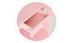 Toaletka dziecięca duża z lustrem dla dziewczynki ECOTOYS