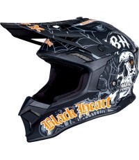 Kask motocrossowy W-TEC Black Heart Harzdorf - Black