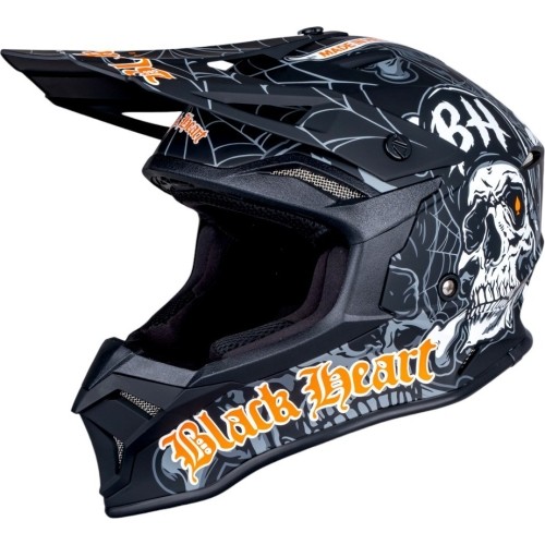 Kask motocrossowy W-TEC Black Heart Harzdorf - Black