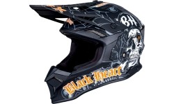 Kask motocrossowy W-TEC Black Heart Harzdorf - Czarny