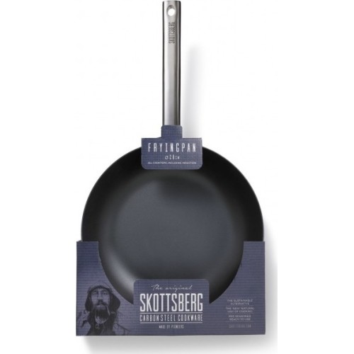 Patelnia ze stali węglowej Skottsberg, 28 cm