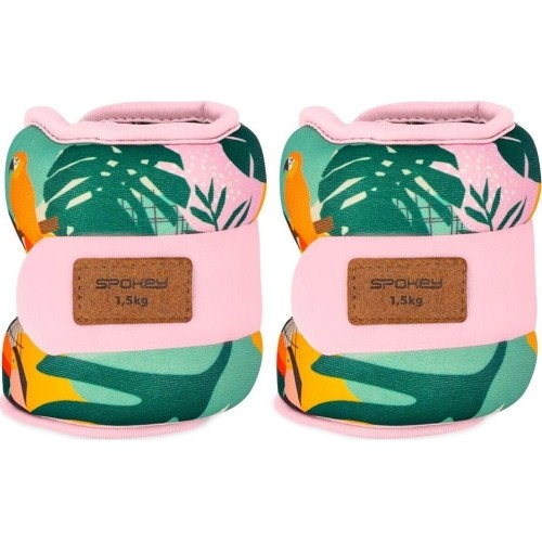 Obciążniki na nadgarstki i kostki Spokey Home Jungle, 2x 1,5 kg