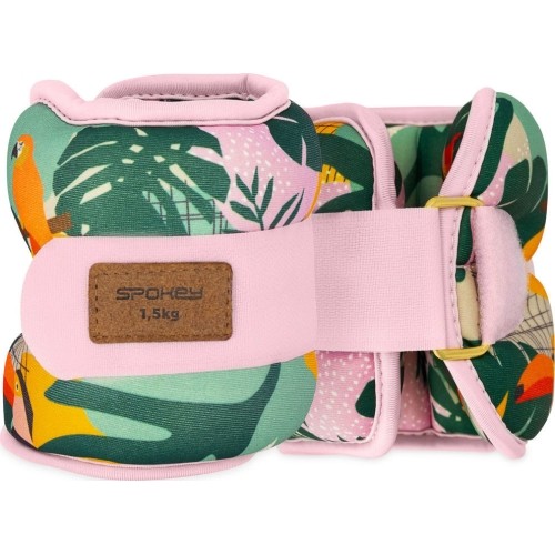 Obciążniki na nadgarstki i kostki Spokey Home Jungle, 2x 1,5 kg