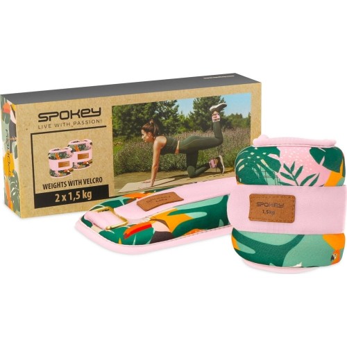 Obciążniki na kostki i nadgarstki Spokey HOME JUNGLE 2x 1,5 kg