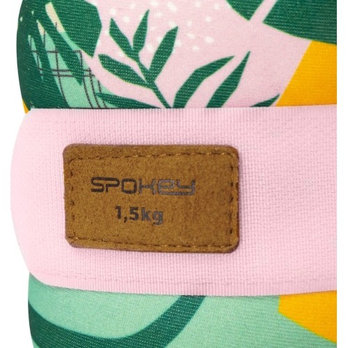 Obciążniki na nadgarstki i kostki Spokey Home Jungle, 2x 1,5 kg
