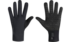 Rękawiczki rowerowe FORCE Aspect neopren L, czarne (+5 °C do +10 °C)
