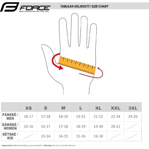 Pirštinės FORCE ASPECT neoprene L (juoda)+5 °C iki +10 °C