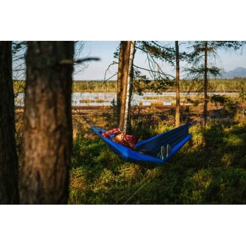 Hamak Amazonas Light Silk Traveller, niebieski