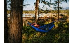 Hamak Amazonas Light Silk Traveller, niebieski