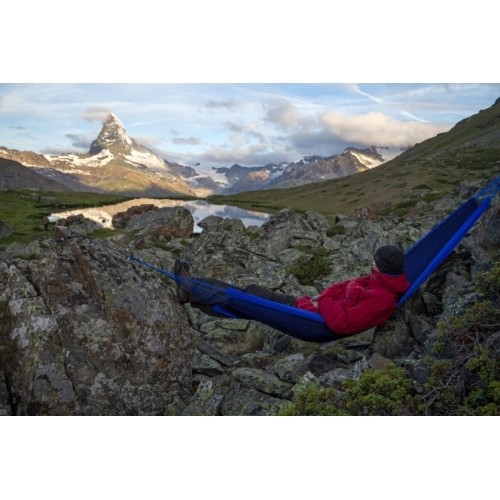 Hamak Amazonas Light Silk Traveller, niebieski