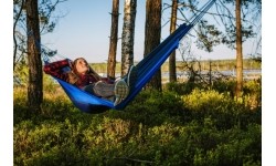 Hamak Amazonas Light Silk Traveller, niebieski