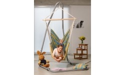 Hamak ogrodowy do siedzenia Fotel hamakowy Amazonas Brasil Lemon