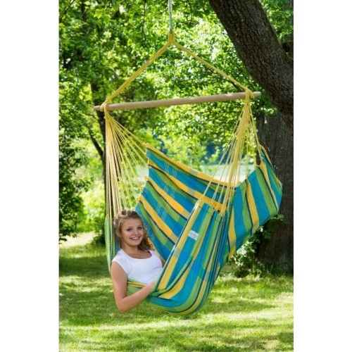 Hamak ogrodowy do siedzenia Fotel hamakowy Amazonas Brasil Lemon