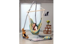 Hamak ogrodowy do siedzenia Fotel hamakowy Amazonas Brasil Lemon