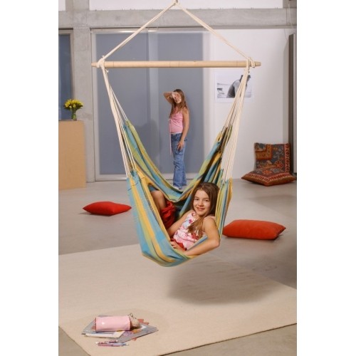 Hamak ogrodowy do siedzenia Fotel hamakowy Amazonas Brasil Lemon