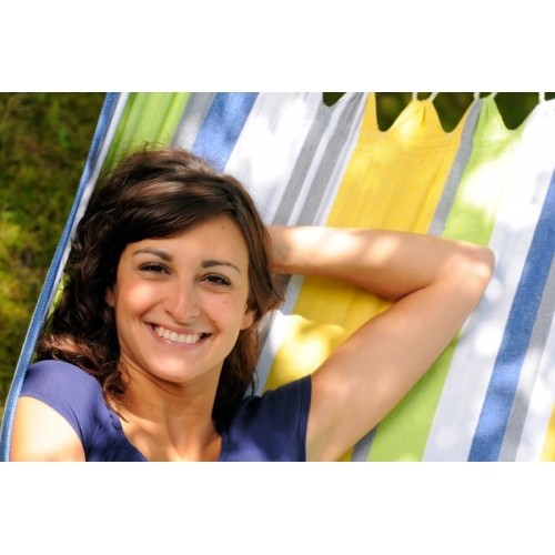 Hamak ogrodowy z rozpórką Amazonas Tonga Kolibri