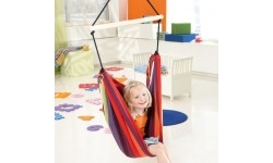 Hamak do siedzenia ogrodowy domowy dla dzieci Amazonas Kid's Relax Rainbow