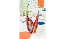 Hamak do siedzenia ogrodowy domowy dla dzieci Amazonas Kid's Relax Rainbow