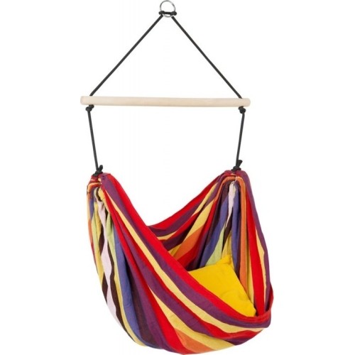 Hamak do siedzenia ogrodowy domowy dla dzieci Amazonas Kid's Relax Rainbow