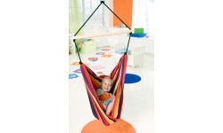 Hamak do siedzenia ogrodowy domowy dla dzieci Amazonas Kid's Relax Rainbow