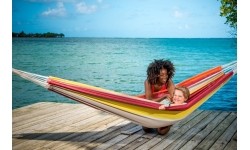 Podwójny hamak ogrodowy Amazonas Barbados Acreola, Dla 2 osób