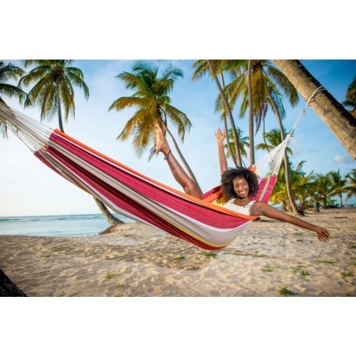 Podwójny hamak ogrodowy Amazonas Barbados Acreola, Dla 2 osób