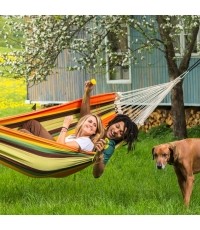 Rodzinny hamak ogrodowy Amazonas Paradiso Esmeralda