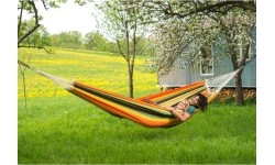 Rodzinny hamak ogrodowy Amazonas Paradiso Esmeralda