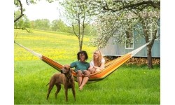 Rodzinny hamak ogrodowy Amazonas Paradiso Esmeralda