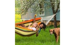 Rodzinny hamak ogrodowy Amazonas Paradiso Esmeralda
