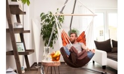 Hamak ogrodowy do siedzenia Fotel hamakowy Amazonas California Terracotta