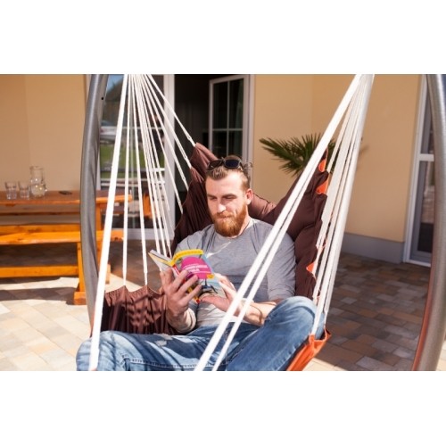 Hamak ogrodowy do siedzenia Fotel hamakowy Amazonas California Terracotta