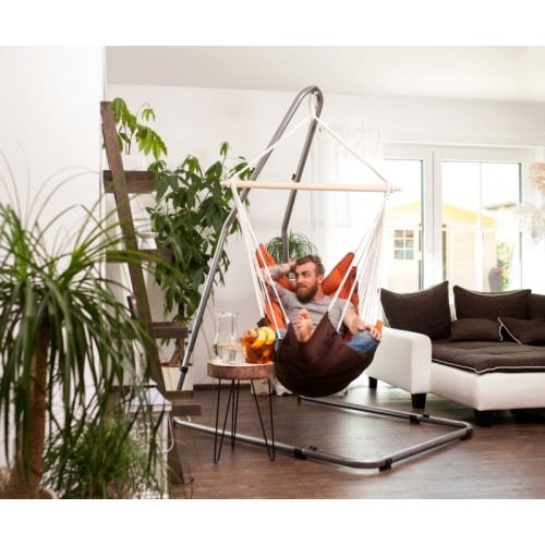 Hamak ogrodowy do siedzenia Fotel hamakowy Amazonas California Terracotta