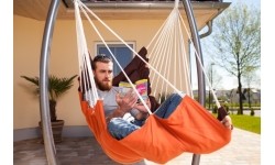 Hamak ogrodowy do siedzenia Fotel hamakowy Amazonas California Terracotta