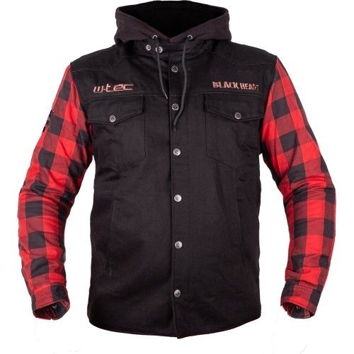 Kurtka motocyklowa W-TEC Black Heart Radikaal - Red-black