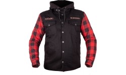 Kurtka motocyklowa W-TEC Black Heart Radikaal - Red-black