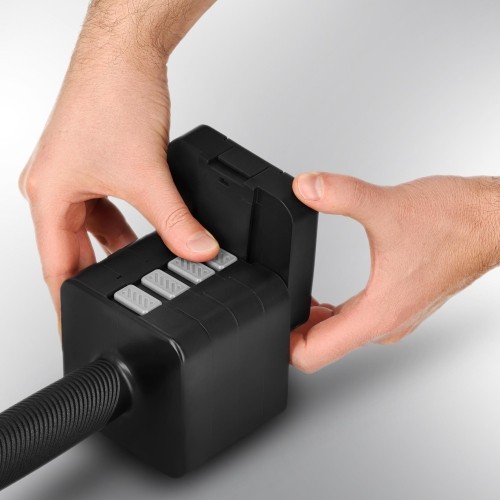 ADJUSTABLE DUMBELLS BLACK 2 x 5 KG HL02 HMS