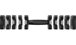 ADJUSTABLE DUMBELLS BLACK 2 x 5 KG HL02 HMS