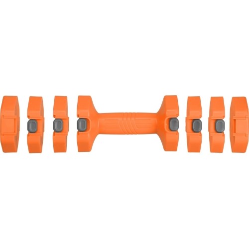 ADJUSTABLE DUMBELLS ORANGE 2 x 2,5 KG HL03 HMS