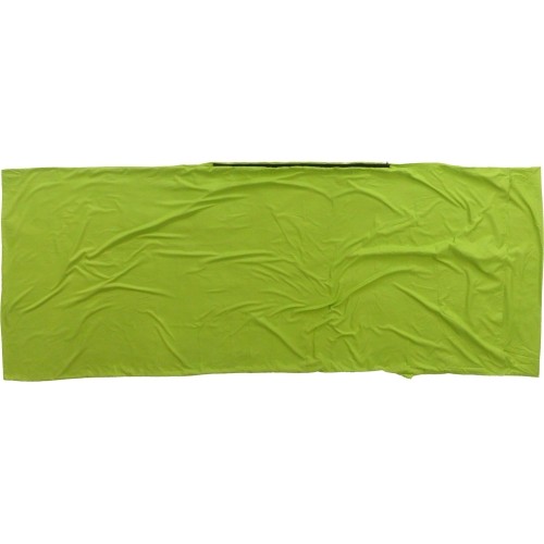 Prostokątna wkładka do śpiwora Origin Outdoors Mikrofibra, Zielona