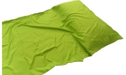 Prostokątna wkładka do śpiwora Origin Outdoors Mikrofibra, Zielona