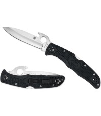 Nóż składany Spyderco C10PGYW Endura 4, Emerson Opener, Szary