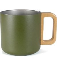 BasicNature Kubek termiczny ze stali nierdzewnej "Rustico