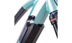 Górski rower elektryczny dla kobiet ISL Asuki 630 Wh 27,5" - 2025 - Aqua Blue