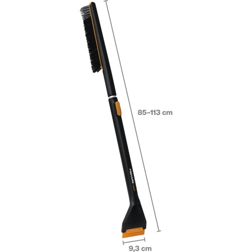 Fiskars szczotka samochodowa do śniegu ze skrobaczką do lodu