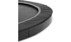 Trampolina sportowa gruntowa EXIT InTerra ø366 cm – czarna