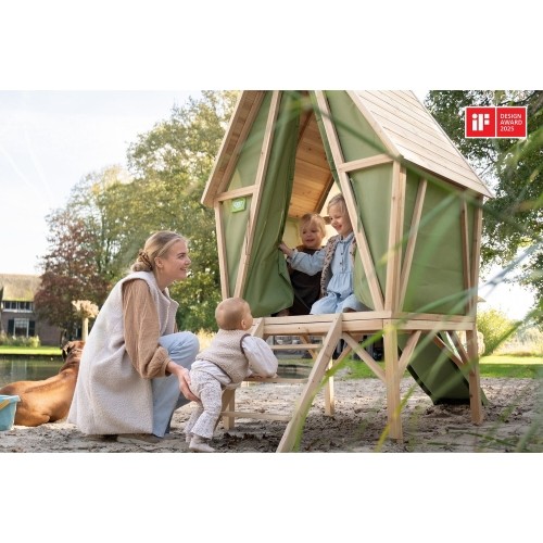 Domek dla dzieci EXIT Yuki 300 ze zjeżdżalnią