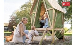 Domek dla dzieci EXIT Yuki 300 ze zjeżdżalnią
